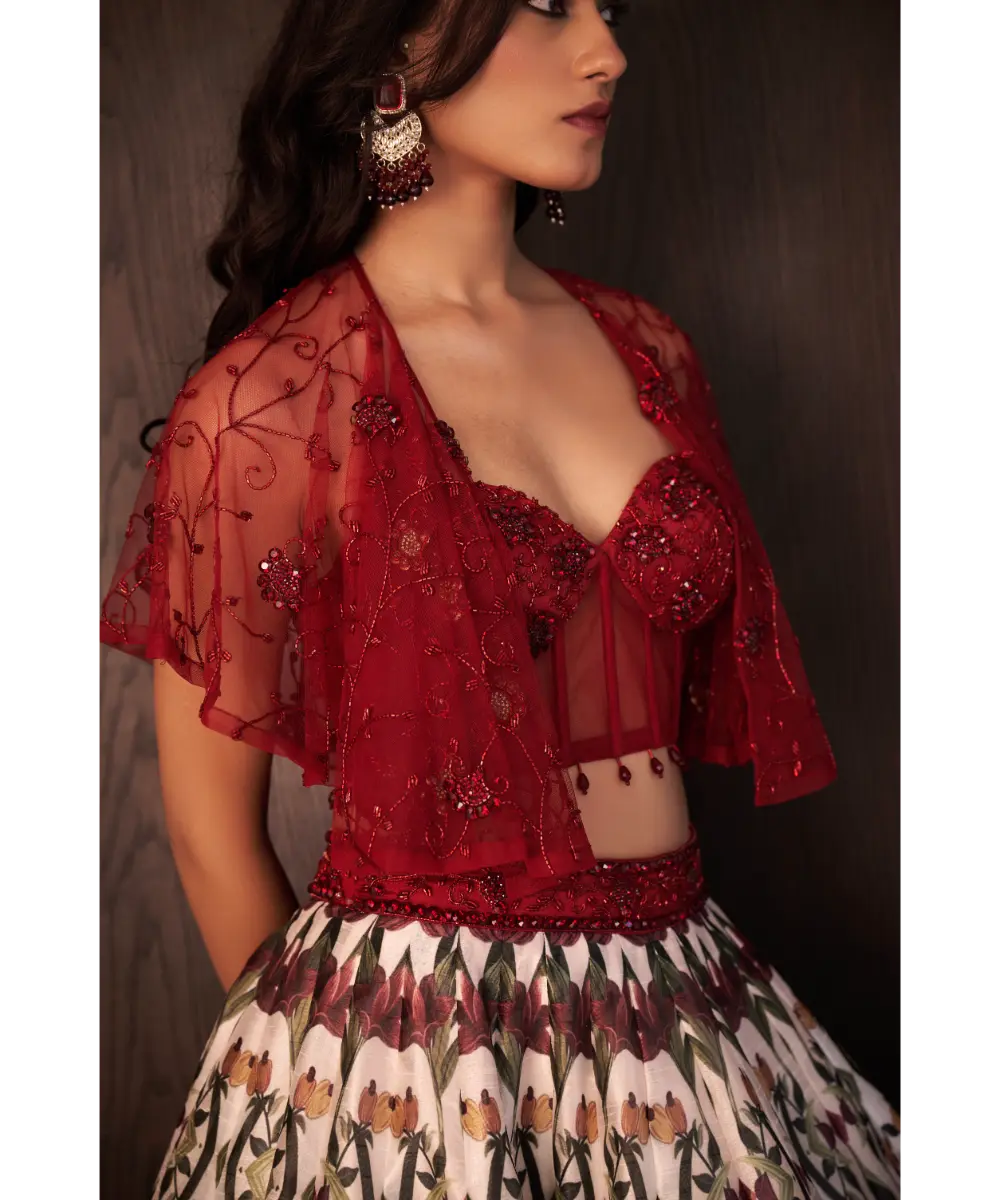 RASHIKA SHARMA - Saanjh lehenga set